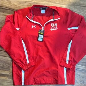 Under Armour Red Lightweight Jacket